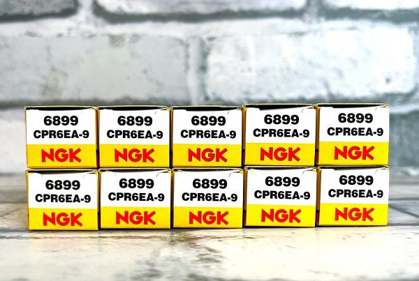 NGK CPR6EA-9 (6899) 10個セット 新品 送料込 ホンダ ANF125イノーバ (逆輸入) ('03~) 適合拍卖