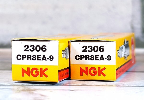 NGK CPR8EA-9 (2306) 2個セット 新品 送料込 ヤマハ ジョグ/デラックス(CEH50) ('18.4~) AY01/AF74E 適合拍卖