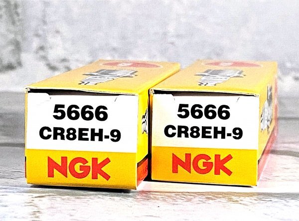 NGK CR8EH-9 (5666) 2個セット 新品 送料込 ホンダ CB500/S ('96~) 適合拍卖