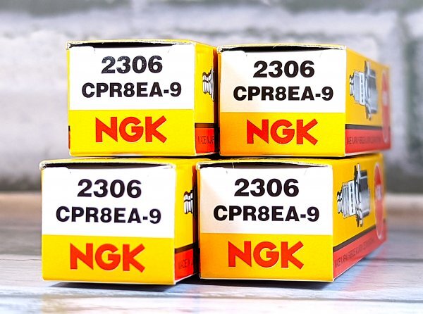 NGK CPR8EA-9 (2306) 4個セット 新品 送料込 ホンダ ズーマーX ('13.5~) JF52 適合拍卖