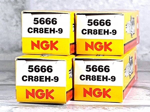 NGK CR8EH-9 (5666) 4個セット 新品 送料込 ホンダ CB500/S ('96~) 適合拍卖