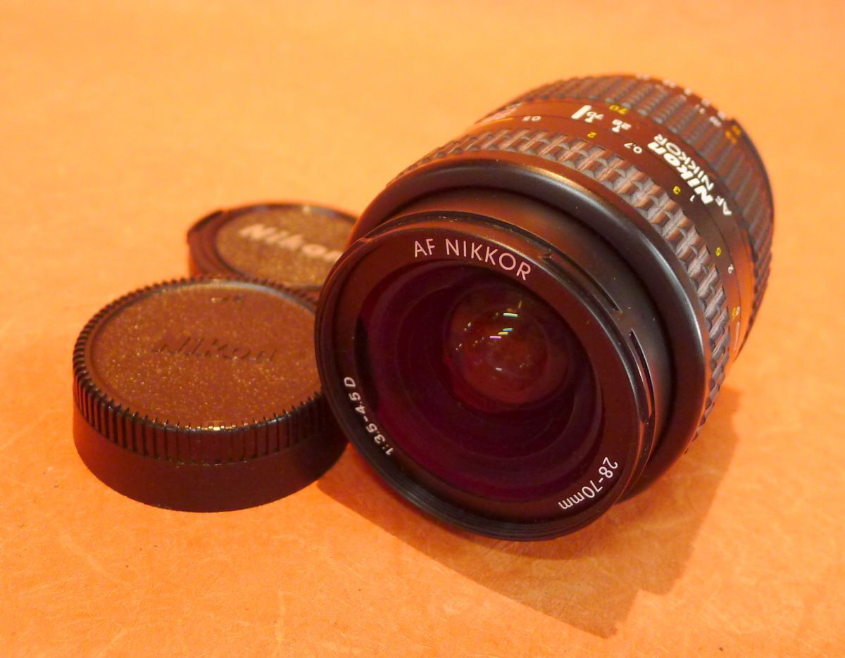 i★715 NIKON AF NIKKOR 28-70mm 1:3.5-4.5 D レンズ オートフォーカス/60拍卖