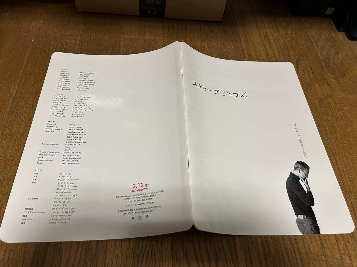 ★即決落札★非売品/映画プレスブック「スティーブ・ジョブス」マイケル・ファスベンダー/ケイト・ウィンスレット拍卖
