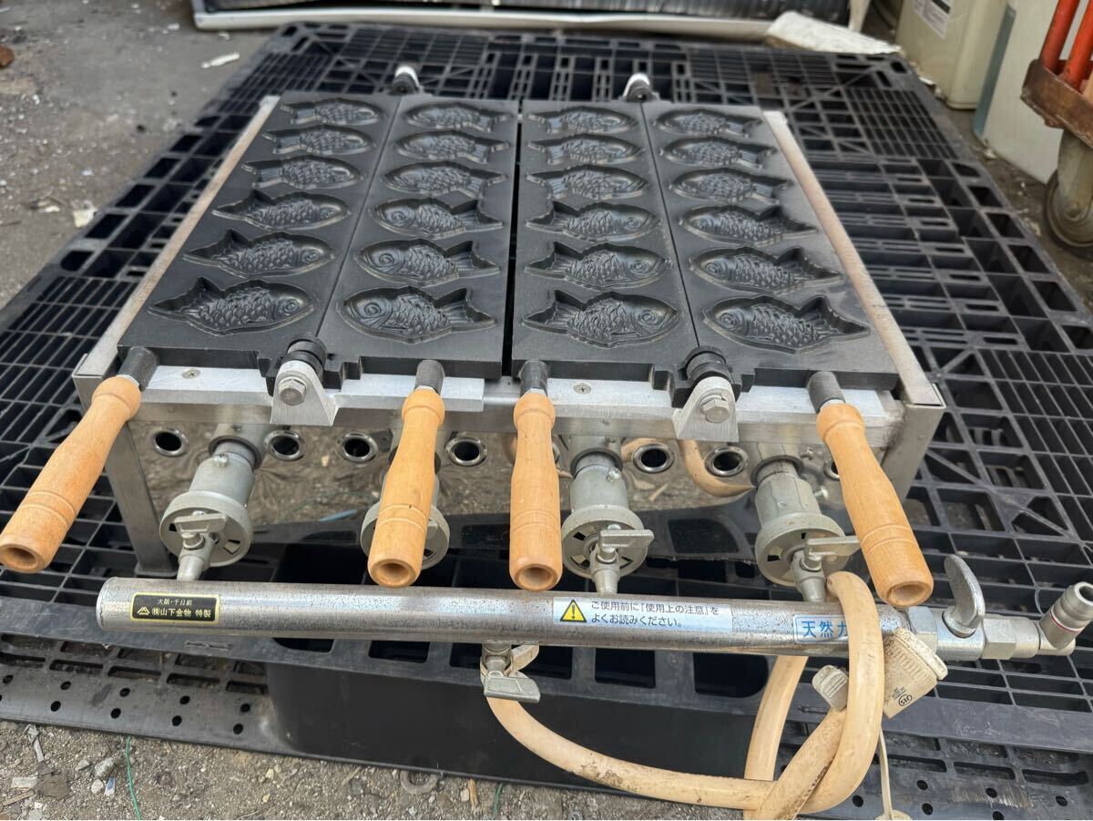 業務用 たこ焼き器 たこ焼き 天然ガス 動作品 拍卖