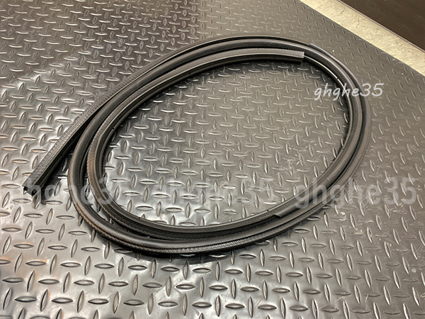 スバル 純正 サンバー トラック ウェザー ストリップ キャブ モール 運転 席 ドア 検 レストア ゴム バンパー フロント tw 1 2 TW ウエザー拍卖