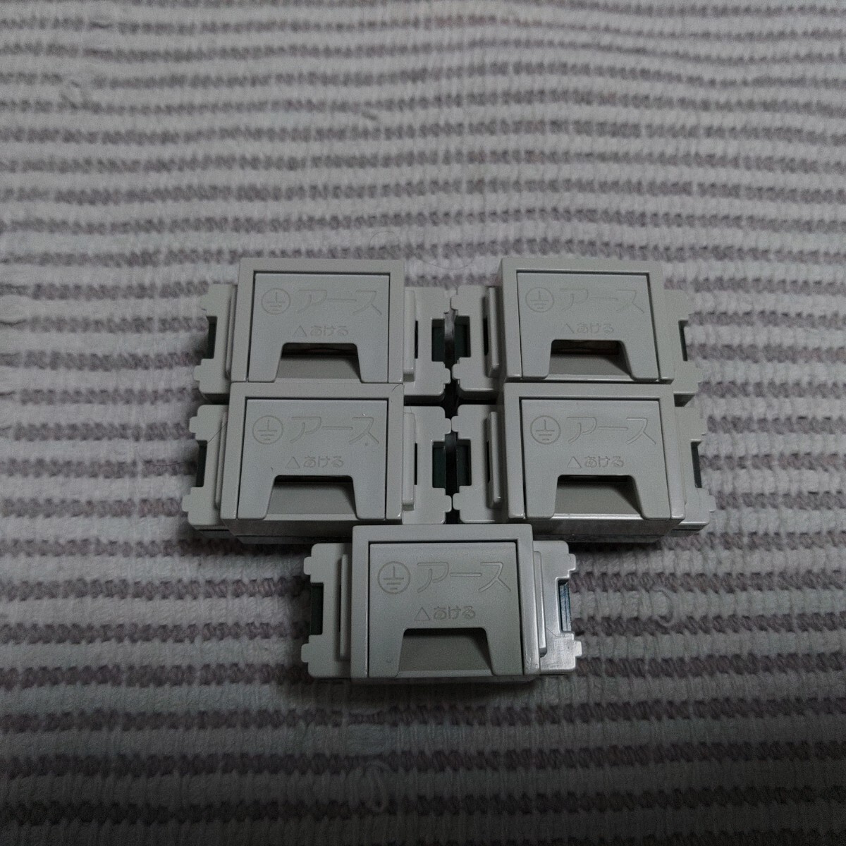 パナソニック フルカラー WN3075 アースターミナル 新古 5個拍卖