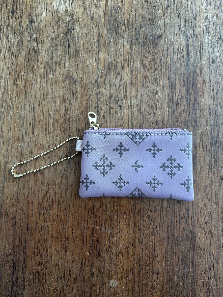 ラシット コインケース 小銭入れ ミニポーチ 財布 キーチェーン ピンク系拍卖