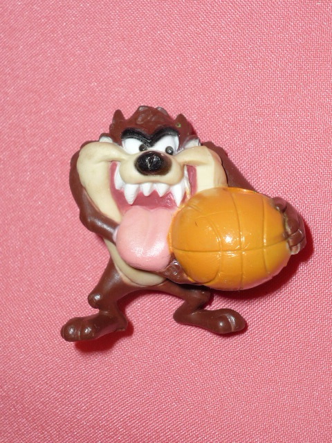 激レア!レトロ LOONEYTOONS ルーニー・テューンズ キャラクター タズマニアン・デビル マスコットフィギュア ☆拍卖