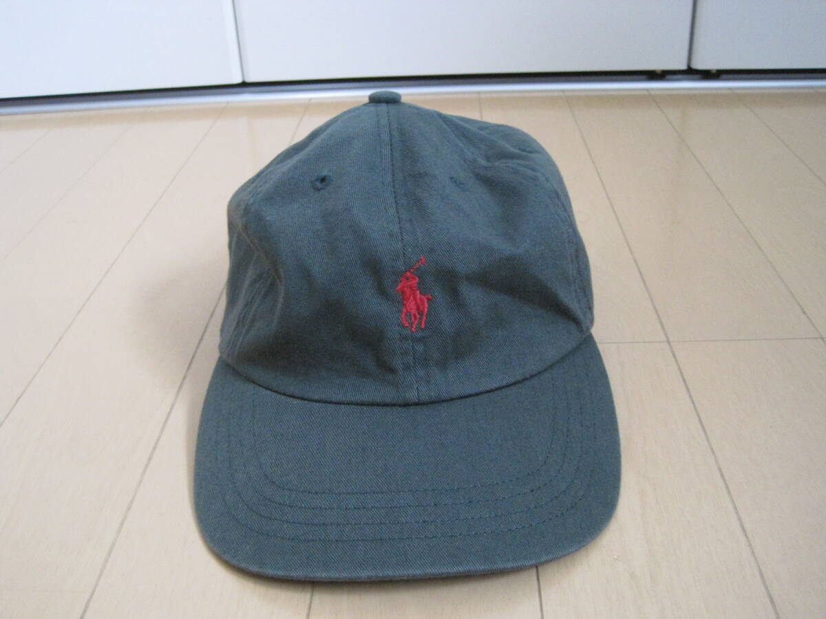 オールド 旧タグ POLO RALPH LAURENポロ ラルフローレン キャップ 浅め 金具がレトロでかっこいいです拍卖