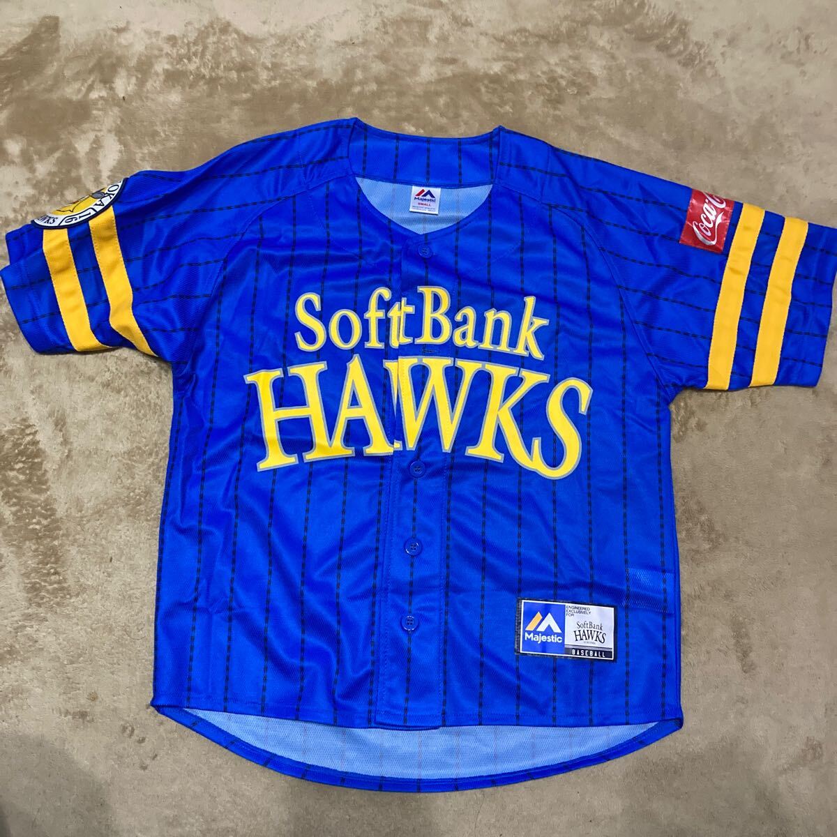 SoftBank Hawks Majestic ユニフォーム SMALL拍卖