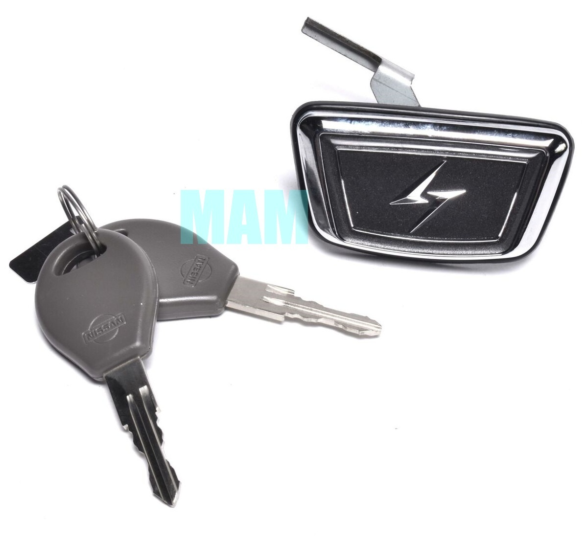 【新品未使用】ニッサン純正 シルビア S13 リアトランク キーシリンダーエンブレム キーセット Cylinder Emblem Keys拍卖