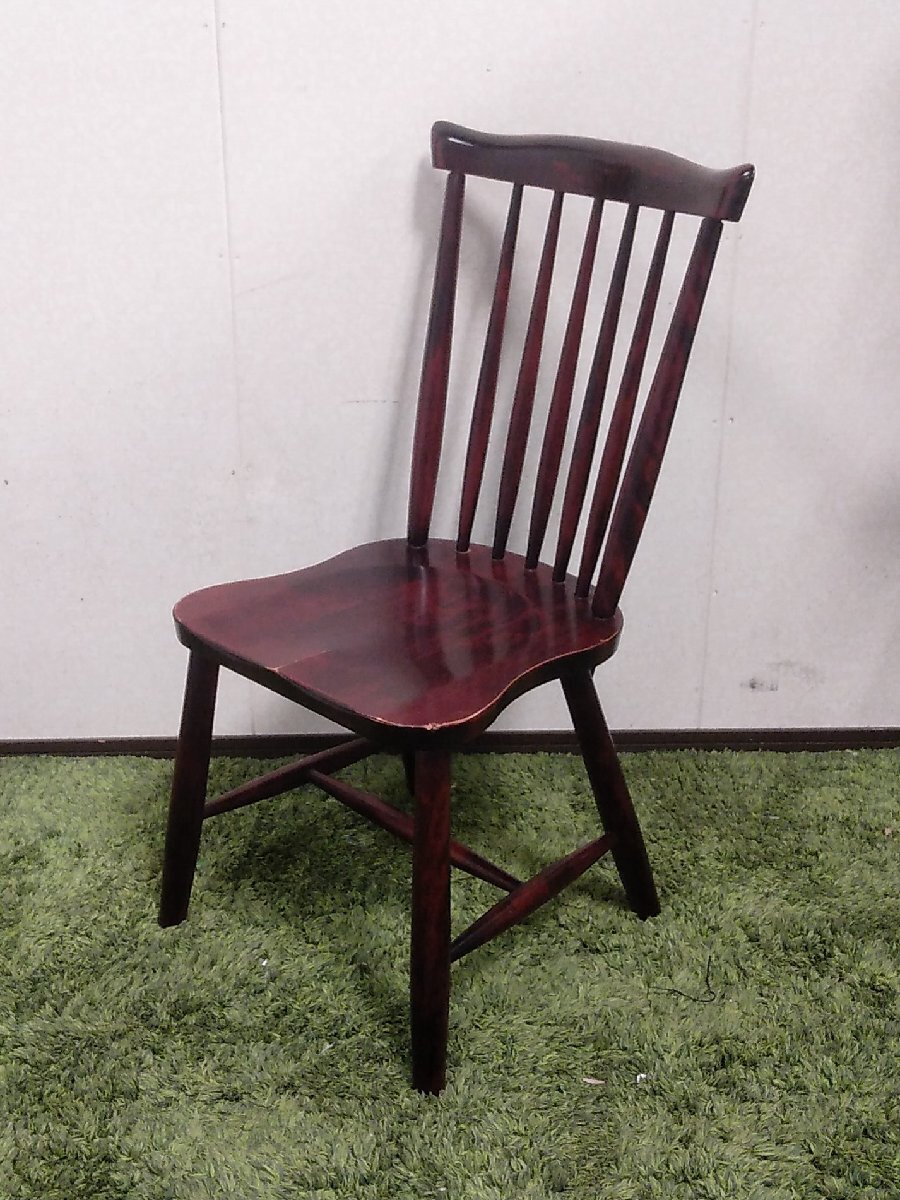 ◎綺麗【チェア ダイニングチェア リビングチェア 木製椅子 アームレス シングルチェア イス 椅子 1人掛け ダークブラウン】P11355拍卖