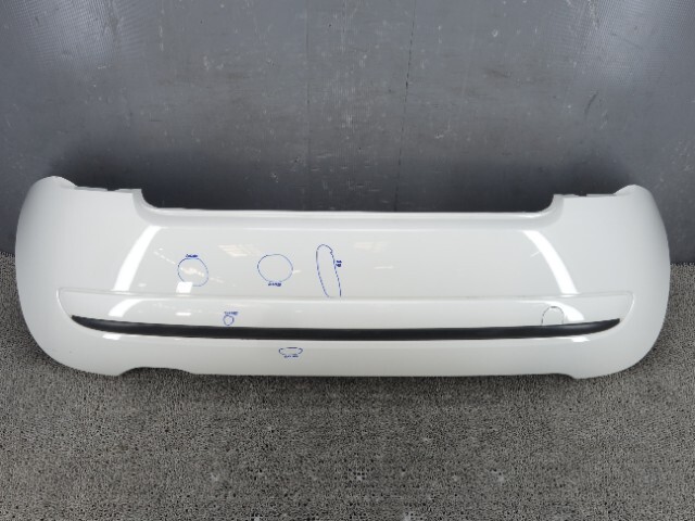 8500 フィアット 500 31212 リア/リヤバンパー VR268 (JK4-5)拍卖