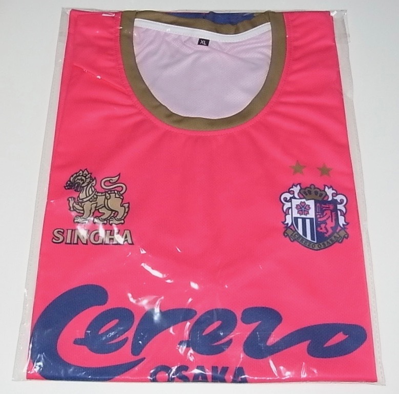 送料無料 希少 非売品 数量限定 未開封品 セレッソ大阪 ×シンハー バスケットボールユニフォーム タンクトップ CEREZO OSAKA C大阪 グッズ拍卖