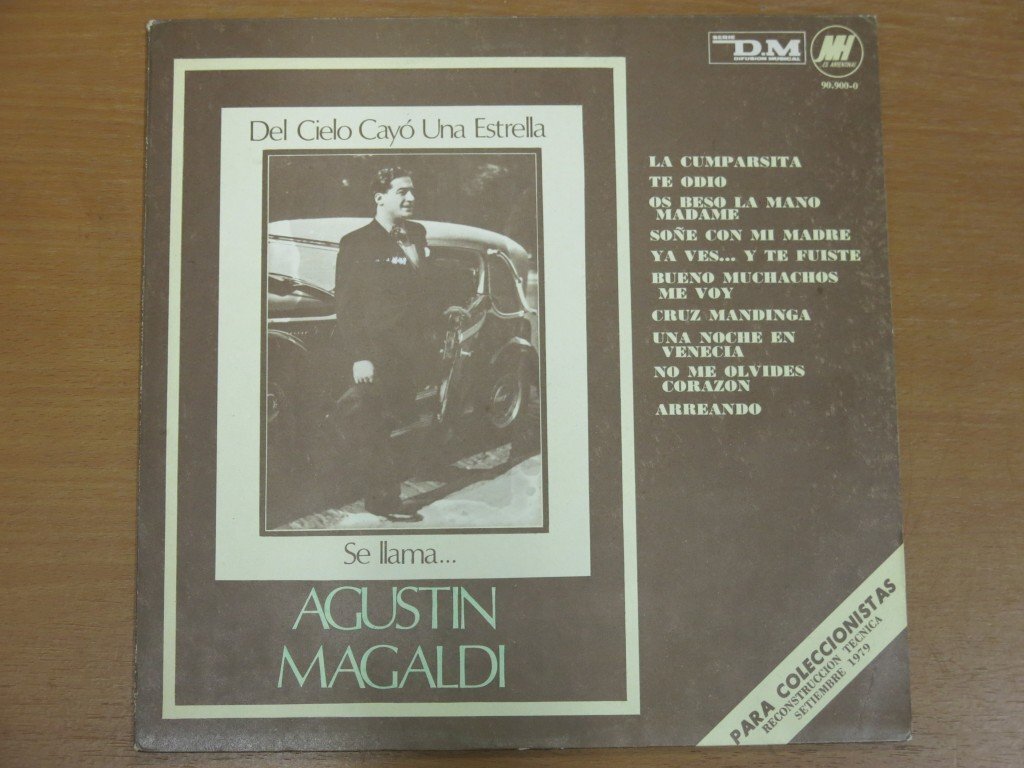 LP Del Cielo Cayo Una Estrella Se llama... AGUSTIN MAGALDI 90.900-0 輸入盤 中古品 (レコード アグスティン・マガルディ)拍卖