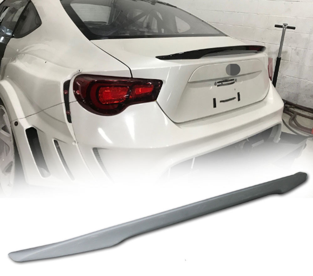 *在庫有即発送* 2012-2020 トヨタ 86 ZN6 FR-S BRZ クーペ エアロ 未塗装の素地 リアスポイラー トランクスポイラー P2 TYPE FRPの材質拍卖