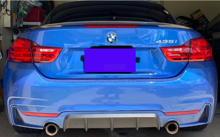 塗装込み 2014-2020 BMW 4シリーズ カブリオレ F33 F83 リアトランクスポイラー ウィング P TYPE FRPの材質 各純正色対応拍卖