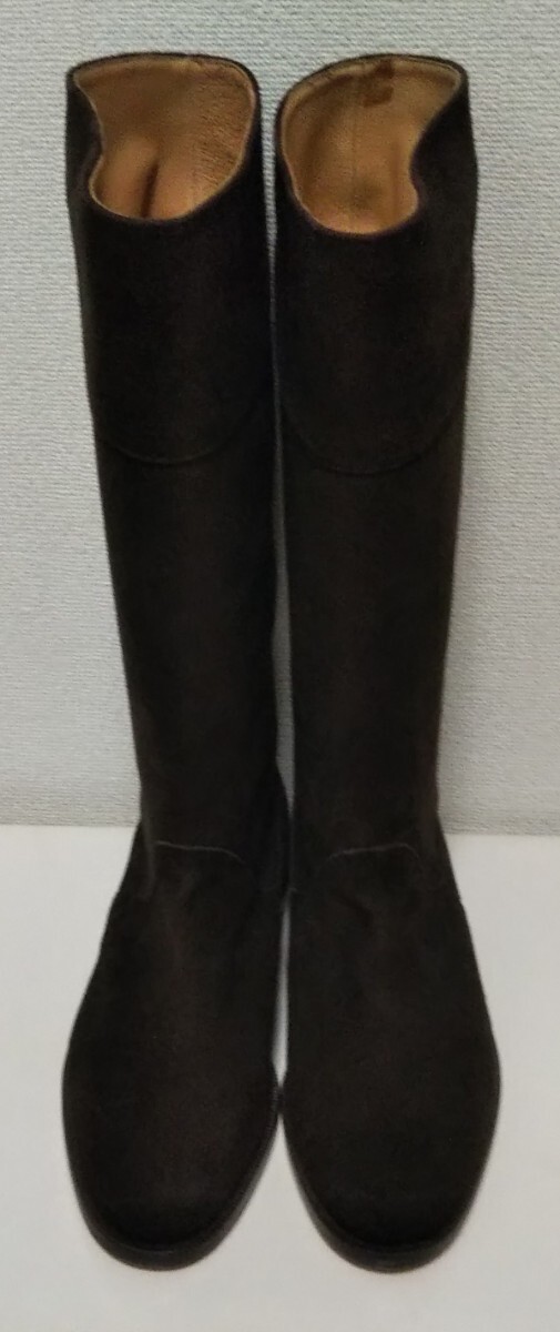 カネコイサオ(ワンダフルワールド・ワンダフルワールド・インゲボルグ)ロングブーツ☆靴☆こげ茶☆Mサイズ(23㎝)☆新品☆拍卖