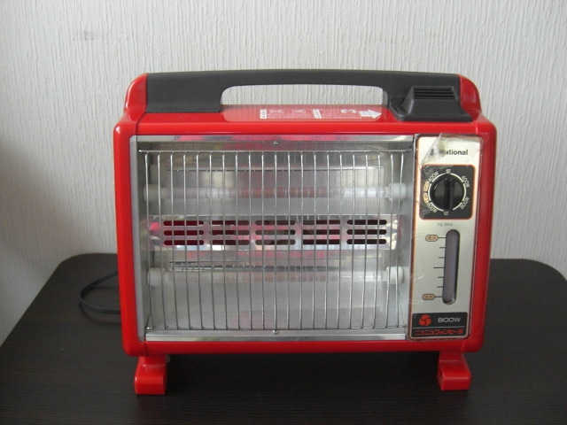 National ニコニコファンヒータ FE-8A4 400/800W 電気ストーブ 電気ヒーター 昭和レトロ 車中泊拍卖