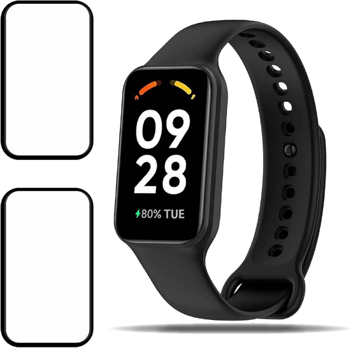 d-886 Qrivp フィルム Redmi Smart Band 2 ガラスフィルム 【2枚セット 】日本旭硝子素材製 Xiaomi Redmi Smart Band 2 専用 フィルム 拍卖