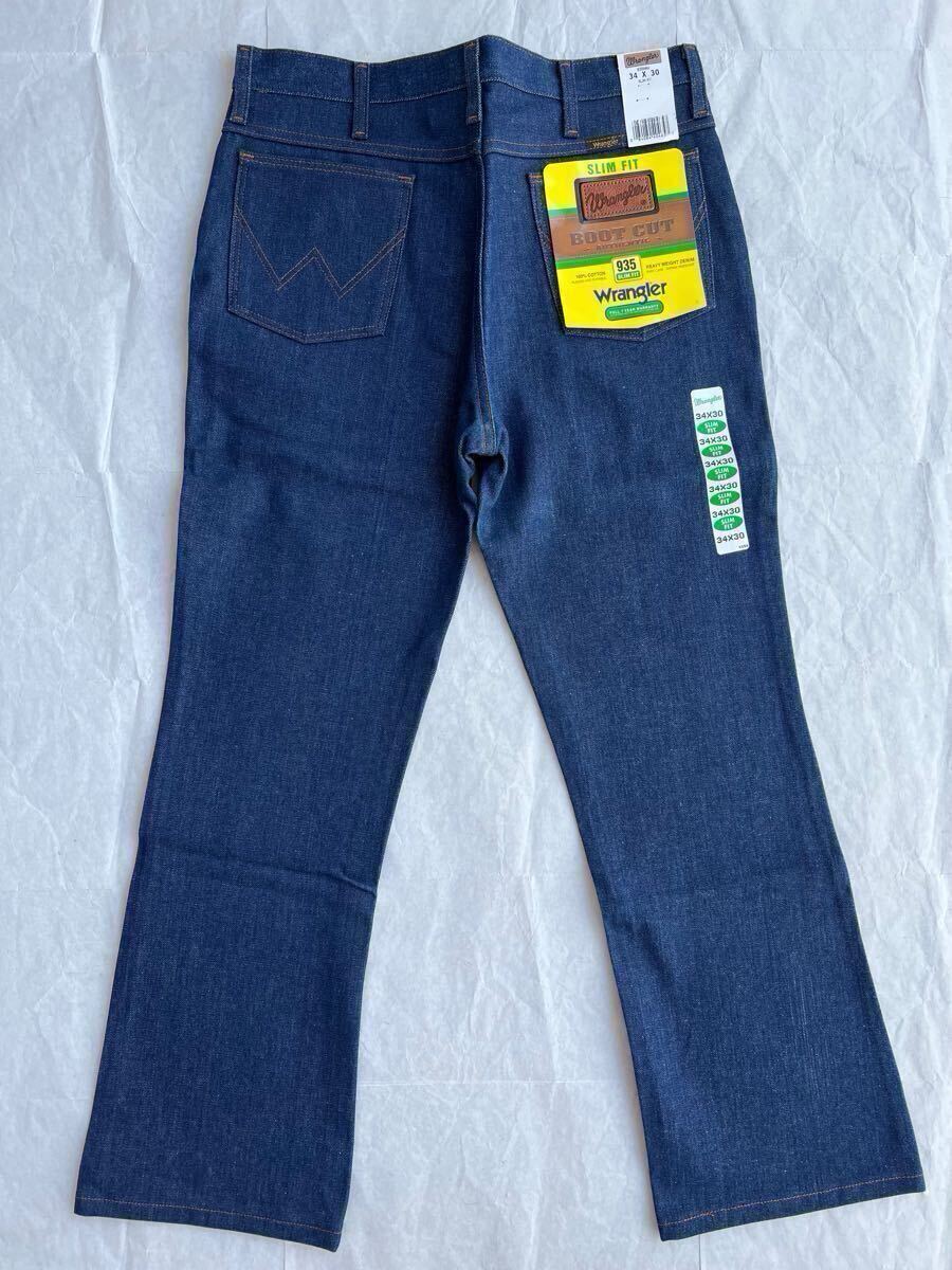 WRANGLER 935NAV BOOT CUT SLIM FIT ラングラー ブーツカット スリムフィット 34×30拍卖