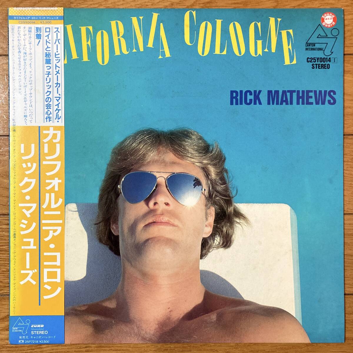 ■リック・マシューズ■カリフォルニア・コロン■Rick Mathews■California Cologne■AOR■帯■3351拍卖