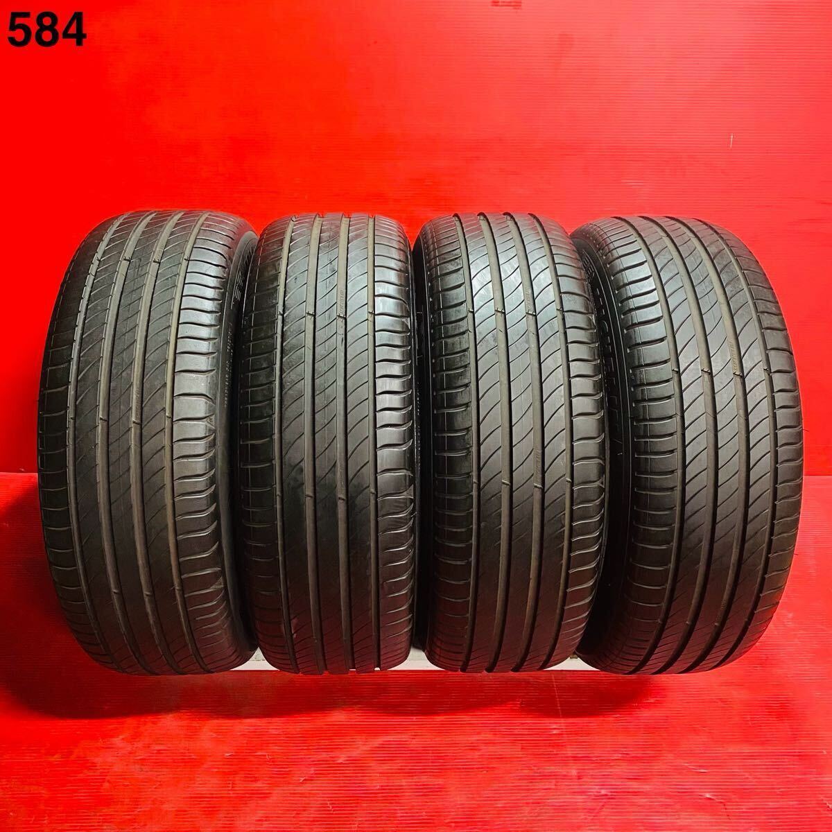 ★ 215/60R16 99V ★ MICHELIN PRIMACY4 ★ 2019年式 パンク修理なし ビード切れなし 汚れあり 4本セット拍卖