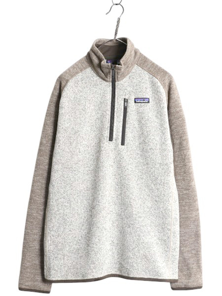 パタゴニア ベターセーター ハーフジップ メンズ M / 18年製 Patagonia アウトドア フリース ジャケット プルオーバー ハイネック ツートン拍卖
