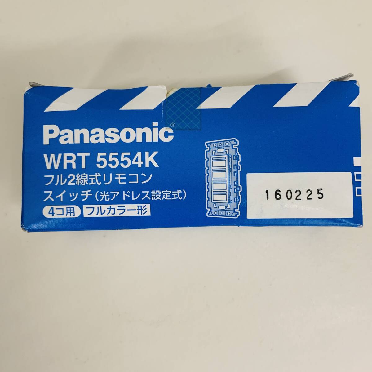 WRT 5554K Panasonic フル2線式リモコン スイッチ 光アドレス設定式 ① ※2400010455049拍卖