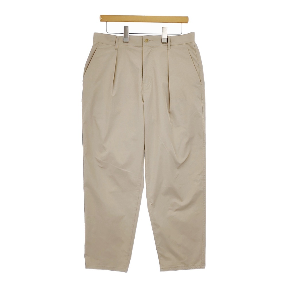 adam et Rope ドライツイル アンクルテーパードパンツ 定価12980円 GMS-01280-A パンツ ベージュ アダムエロペ 4-1204G F97427拍卖