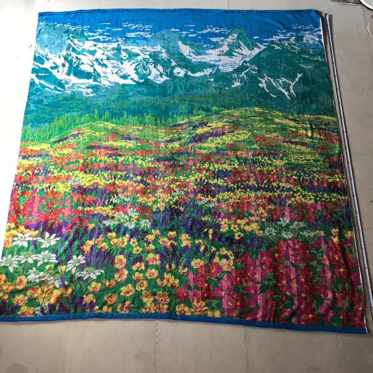 大判タオル タオルサロン カラカラ バスタオル カラカラ商事 カーペット 200×190サイズ マット 帝国ホテル 絨毯ラグ アルプス花柄 TS12PD1拍卖