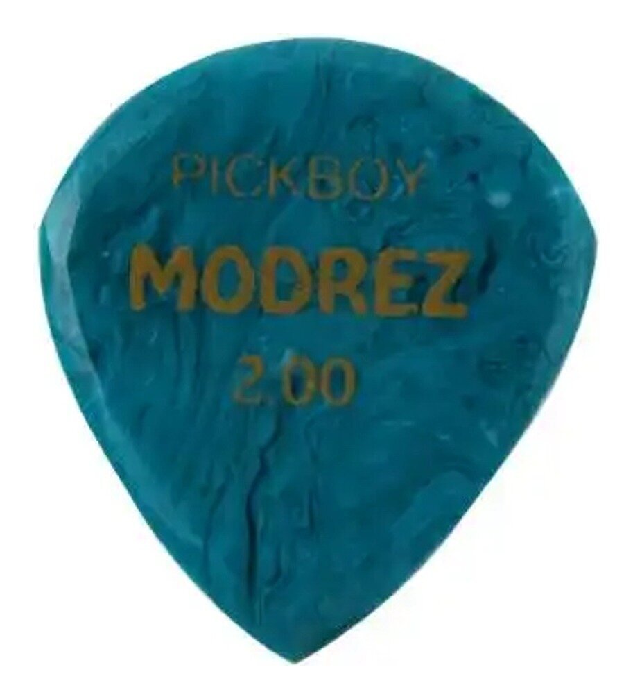 即決◆新品◆送料無料PICKBOY GP-MDZTQ/200 MODREZ モダレズ アクリル製 ピック ターコイズ 2.0mm/メール便拍卖