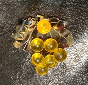 アンティーク ビンテージ ブドウモチーフ ブローチ拍卖