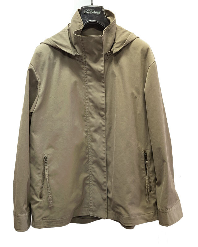 【Theory】■美品■セオリー*中綿インナーフード付きジャケット*カーキ*サイズ38《送料込み!》拍卖