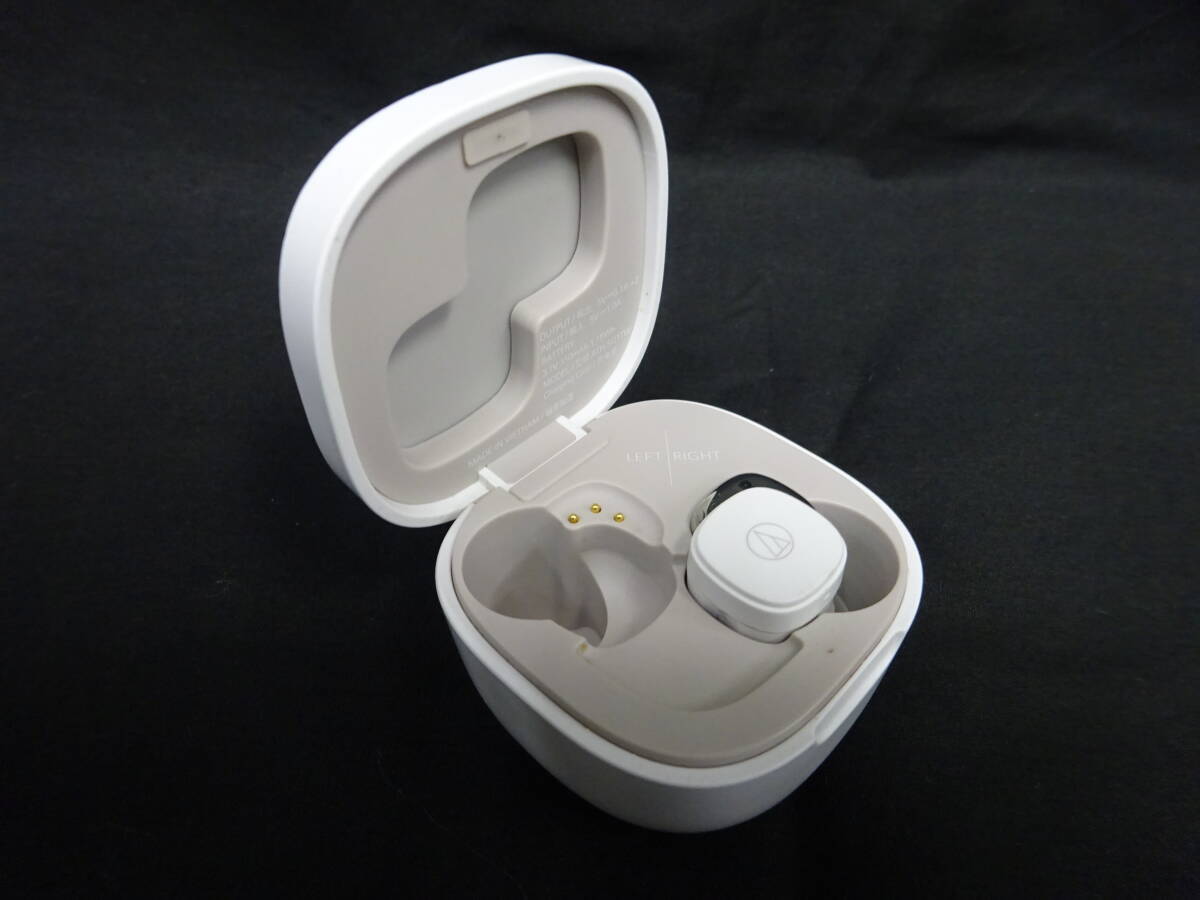 (あ-A-68)audio-technica オーディオテクニカ ワイヤレスイヤホン ATH-SQ1TW 左イヤホン欠品 Bluetooth ブルートゥース 動作確認済み 中古拍卖