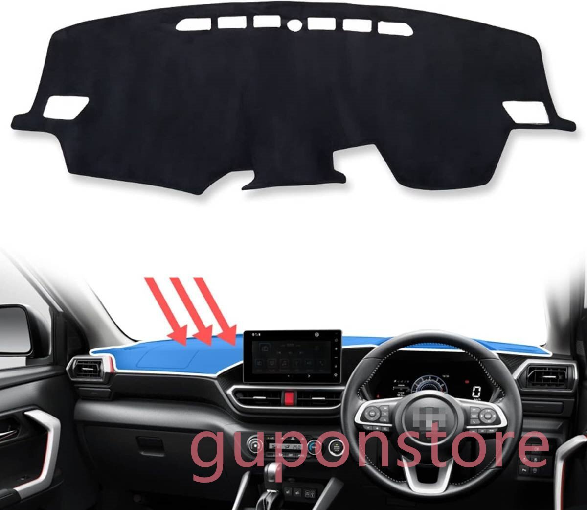 トヨタ ライズ /ダイハツ ロッキーA200S A210S 用ダッシュボードマット 愛車のダッシュボードを紫外線から守る!拍卖