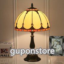 人気推薦★ テーブルスタンド ステンドランプ ステンドレトロな雰囲気ティファニー ランプ 室内装飾 芸術品 S756拍卖