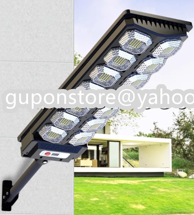 センサーライト 二面発光 ソーラーライト LED投光器 人感センサー ガーデンライト 街灯 高輝度 屋外用ライト 駐車場 照明 8000W拍卖