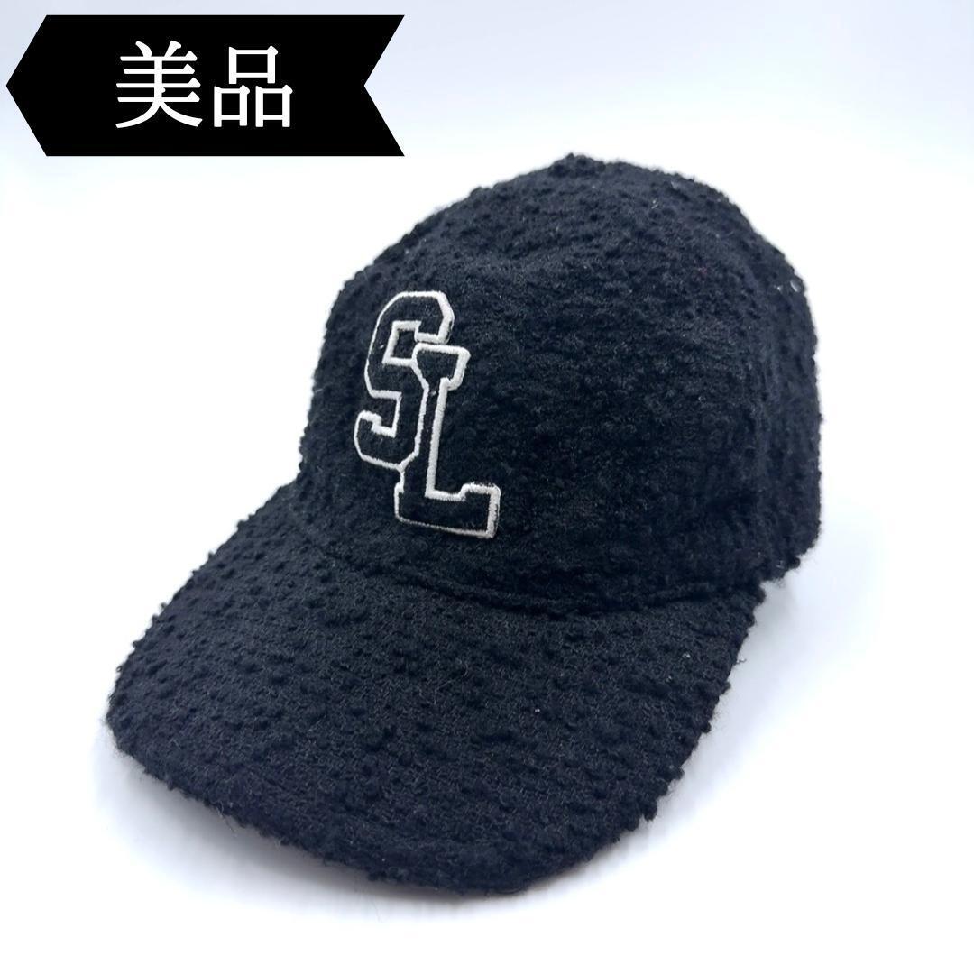 ◇サンローランパリ◇ウール×ナイロン/57/キャップ/帽子/ブランド拍卖
