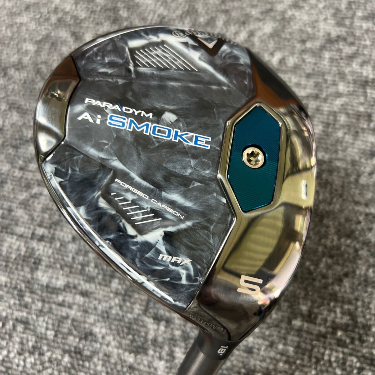 ★中古 キャロウェイ PARADYM パラダイム Ai SMOKE MAX 5番ウッド(18°) TENSEI【50R】ヘッドカバー付拍卖