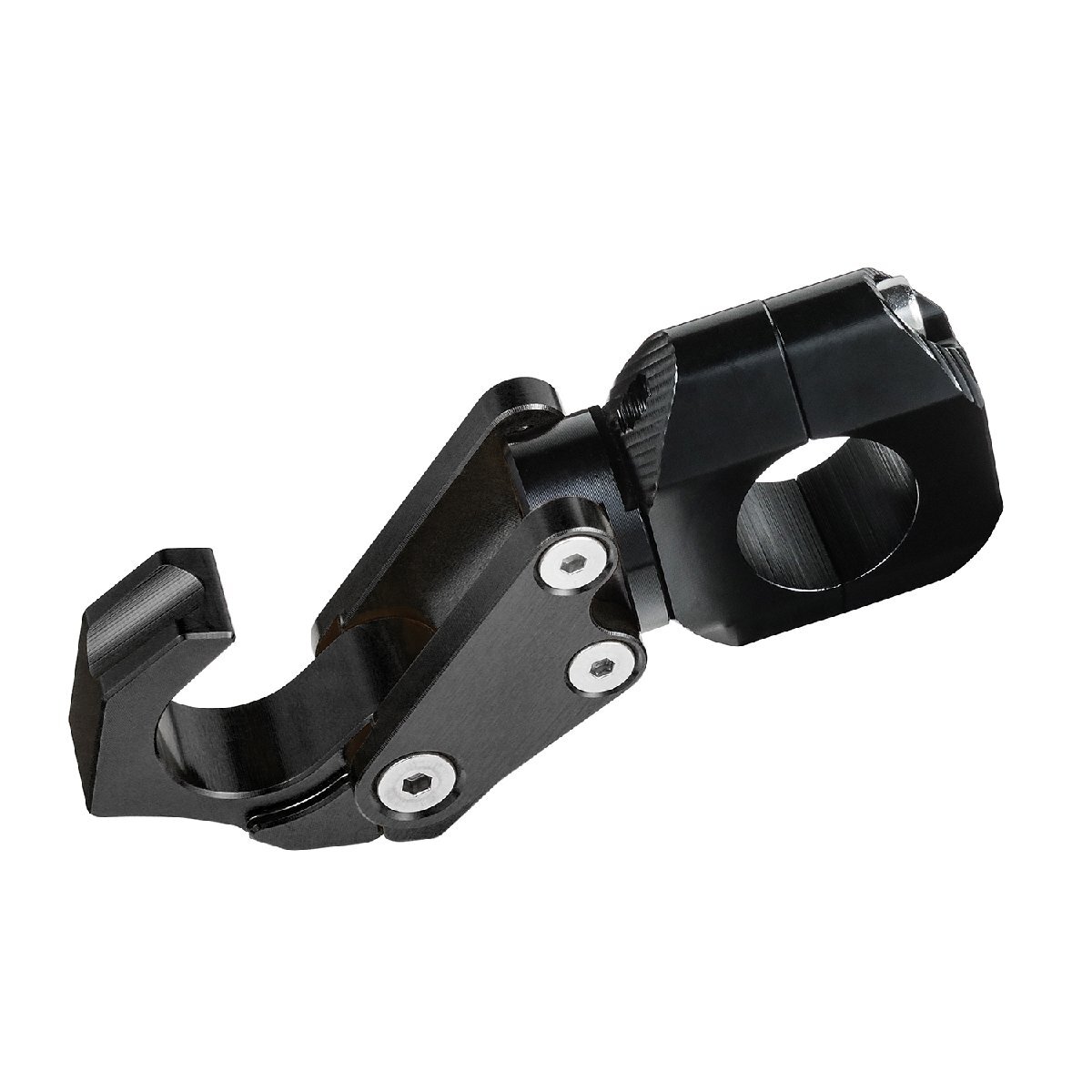 ハンドルフック ブラック 黒 バイクコンビニフック バイク荷掛フック ヘルメットホルダー拍卖