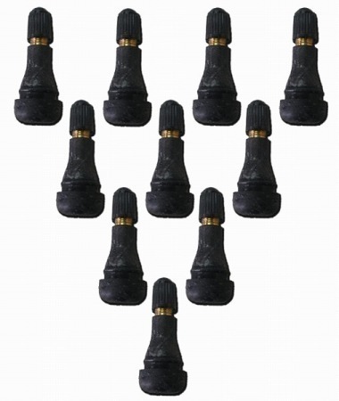 タイヤと一緒交換をおすすめ!エアバルブ ストレート 直型 10個 新品 バイクパーツセンター拍卖