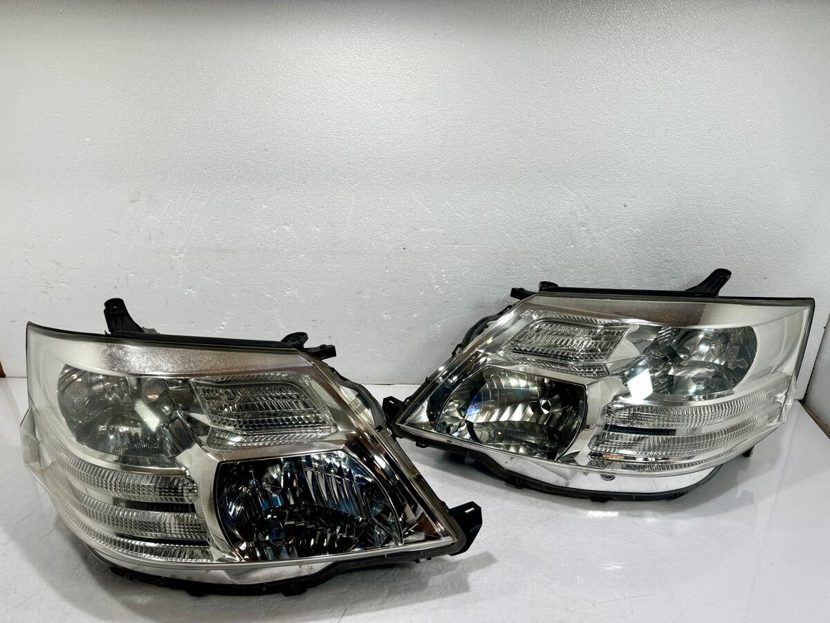 迅速★/美品10系アルファード ANH10 ANH15 MNH10 MNH15 後期 AX MX 純正 HID ヘッドライト 右左セット ICHIKOH 58-15 HCHR-325打刻5 (21-S)拍卖