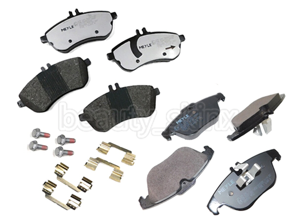 ベンツ W204 W207 MEYLE製 フロント + リア ディスク/ブレーキパッド 左右セット 0064207120 0054204320 C180 C200 C250 E200 E220 他 新品拍卖