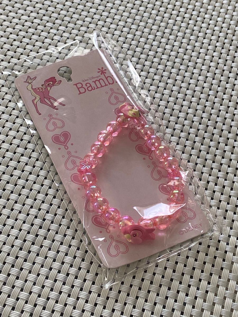 disneyディズニー Bambiバンビ ポニーブレス ブレスレット拍卖