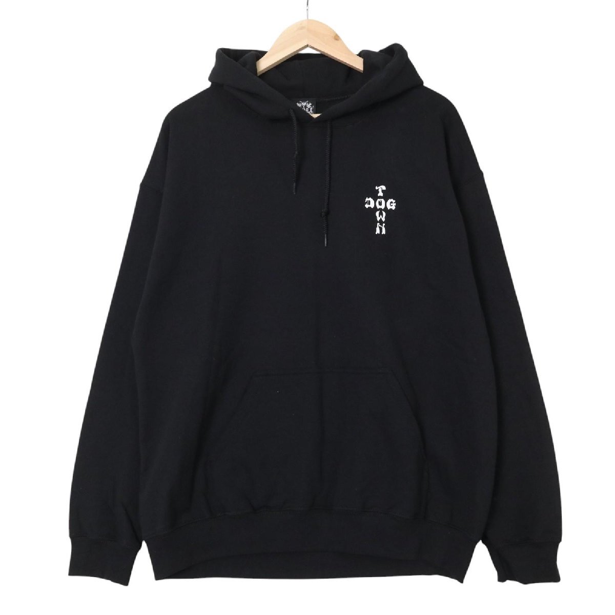 DOGTOWN/ドッグタウン CROSS LOGO HOODIE クロスロゴ フーディ プルオーバーパーカー【RM137-008】237拍卖