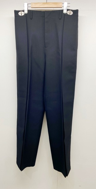 WEIIDONE(ウエルダン) WD-PT9-20-183 PEARL CHAIN BAGGY TROUSER パールチェーン バギーパンツ【C1796-007】拍卖