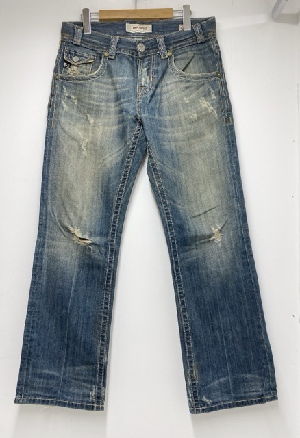 MEK DENIM USA(メックデニム)ダメージ加工 デニムパンツ【E4921-007】拍卖