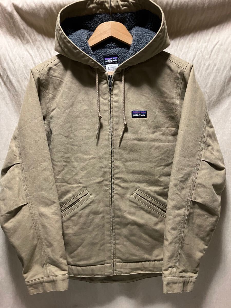 美品 patagonia ラインドキャンバスフーディ XS FA13 焚火ジャケット パーカー carhartt インファーノ surf 裏ボア ダック フーディー拍卖