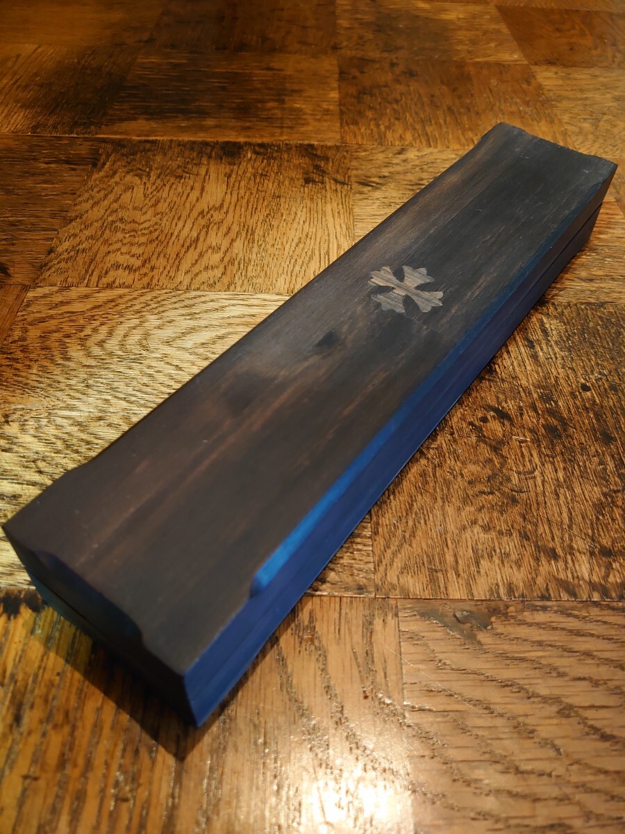 ★超レア!★クロムハーツ チョップスティックス(CHプラス)エボニーBOXケース(箸置き無し) 黒檀 ChromeHearts拍卖